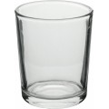 Kristallklarer Glasbecher