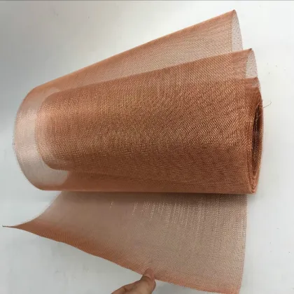 Copper Mesh Screen/Roll 200 Mesh Copper Wire Cloth Copper Netting