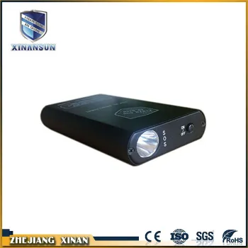 high bright black color battery charge power bank