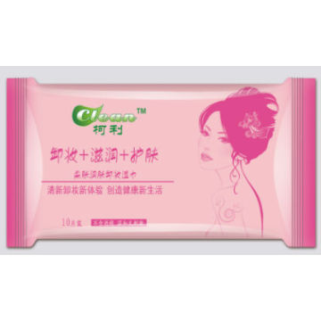 lady skincare makeup remover wipes