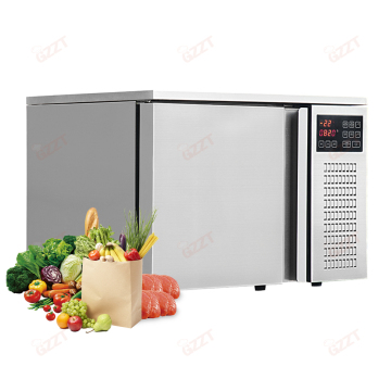 Commercial 3 Trays Chicken Blast Freezer - Factory Price 110V/220V Quick Freezing Machine