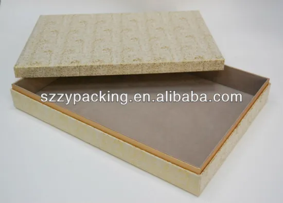 high-end rigid paper shirt box