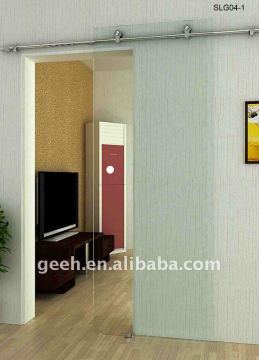 sliding system for glass door