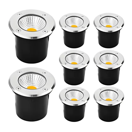 IP67 Waterproof LED Inground Light - Adjustable Outdoor Beam