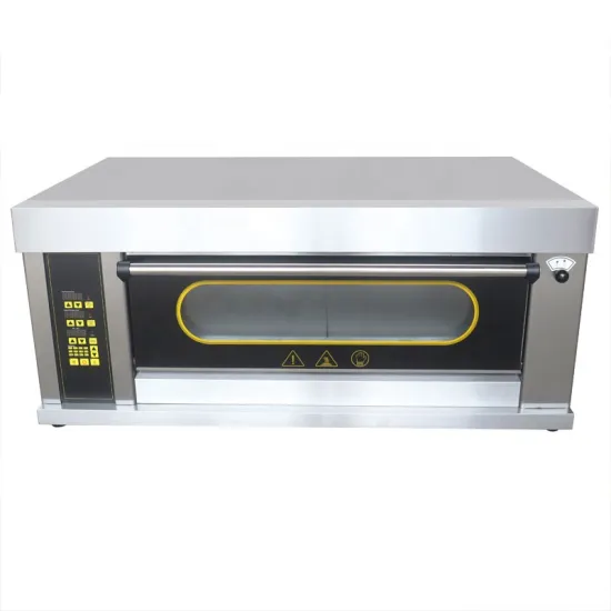 Factory OEM Custom Stainless Steel Electric Pizza Oven: 1 Deck, 2 Trays - Professional Bakery Commercial Equipment Pricing