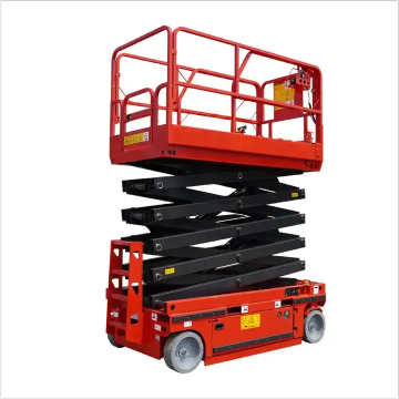 Electric Hydraulic Self-Propelled Scissor Lift - Portable Work Platform Scaffold with CE Certificate