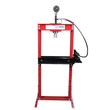 Crimping Tools Vertical H Frame 12 Ton Hydraulic Shop Press with Gauge