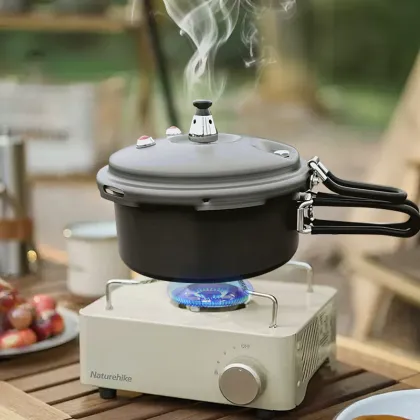 Flat bottom Aluminum Alloy Pressure Cooker Pressure Pot Cooker For Outdoor
