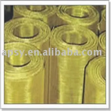 brass woven wire mesh