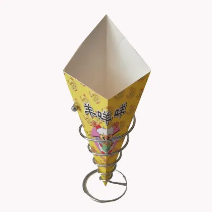Chinese-Made Paper Cone for Potato Chips