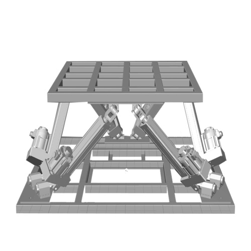 6 платформы мадэлявання руху DOF