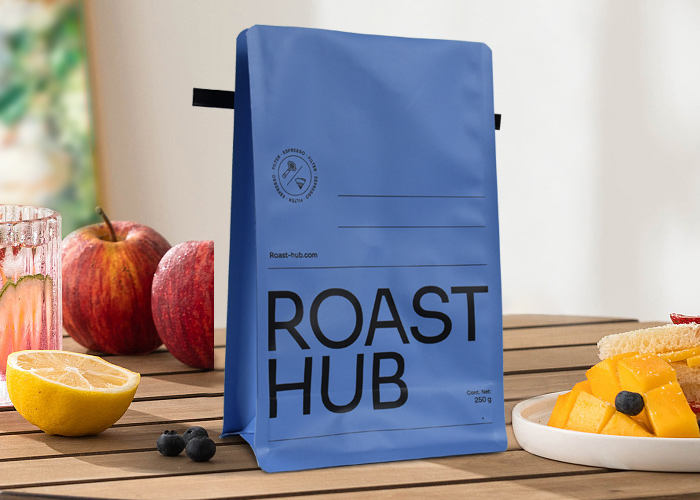Płaskie dolne torby na kawę flat bottom coffee bags