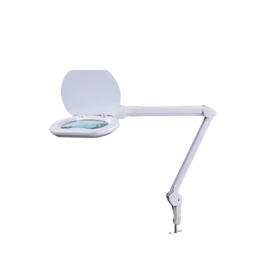 Professional Salon Beauty LED Magnifying Glass Table Lamp Clip Equipment