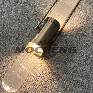 Golden Metal LED Wall Lamp for Hallway and Staircase