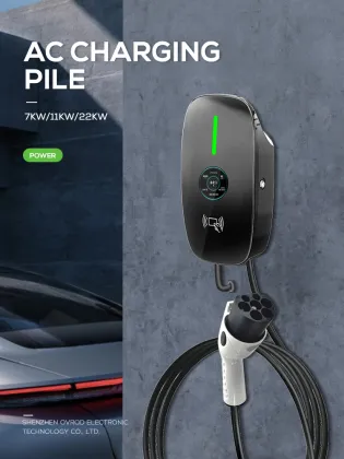 Wall-Mounted Fast EV Charging Stations 7kW to 22kW Smart Wallbox Charger 32A Type 2