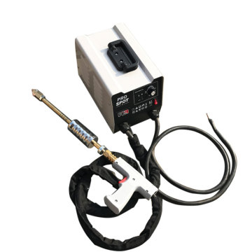 Meson Machine for Sheet Metal Depression Repair and Spot Welding on Pure Copper