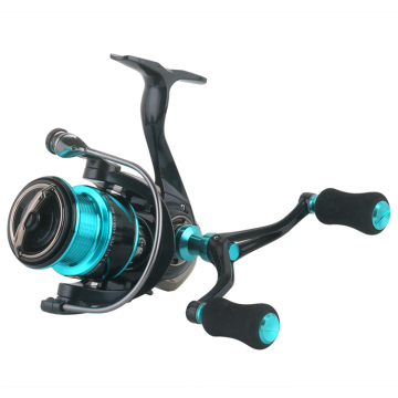 RUNTOO Cheap Fishing Reels 5.6:1 Gear Ratio Lightweight Metal Spool Double Handle