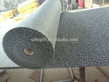 single color anti-slip and durable pvc thick wire mat no backing