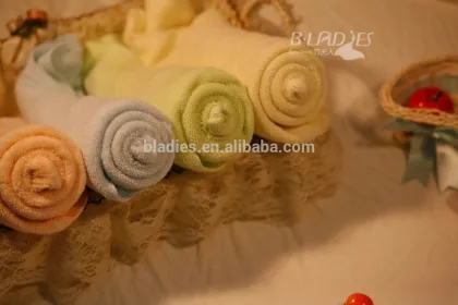 bamboo hand towels solid Wash Cloth