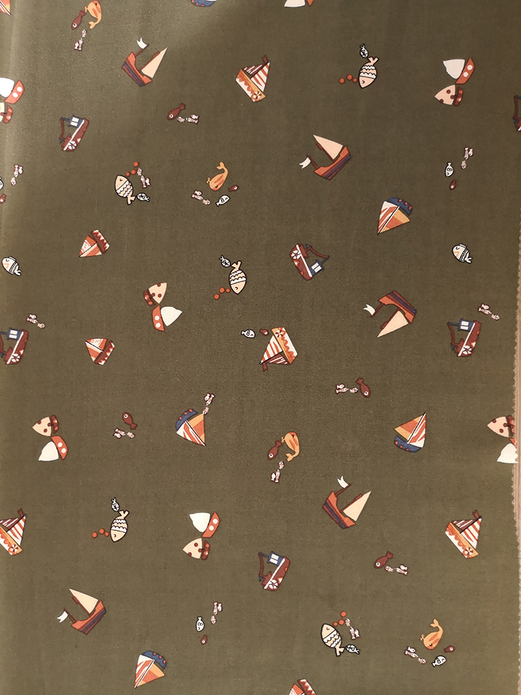 Intérêt Design Rayon Challis 30S Light Printing Fabric