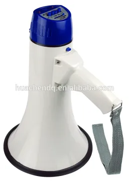 20w handheld loud hailer with siren + record