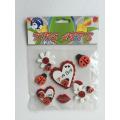 foam sticker sheet-love bug