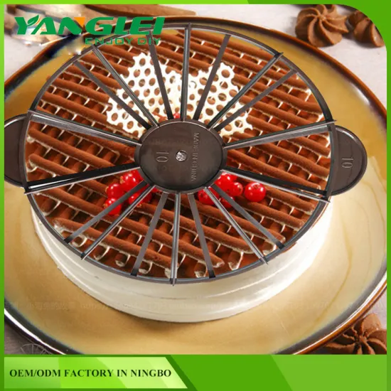 easy to use plastic cake divider cutter