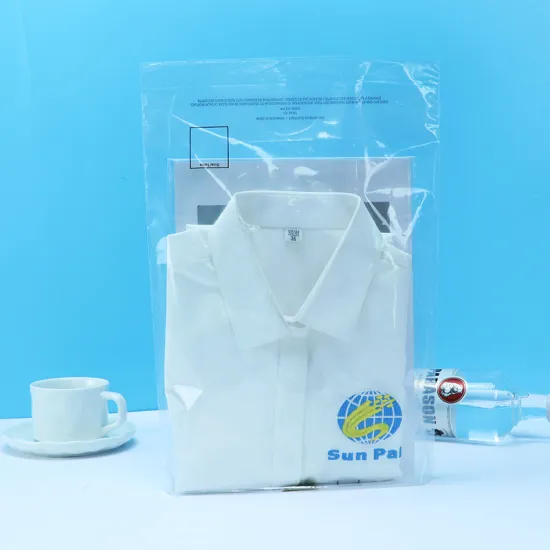 Custom GRS Recycled Poly Packaging Bags