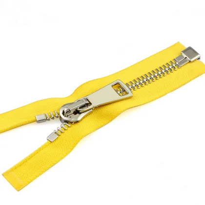Corrosion resistant Coat Zipper Metal in Steel
