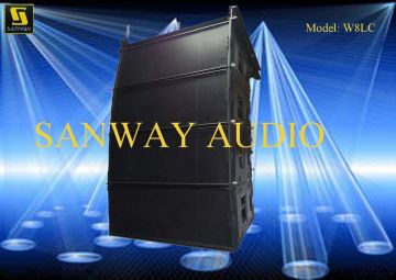 Single 12" Neodymium Line Array Cabinet Box Speaker System ( W8lc )