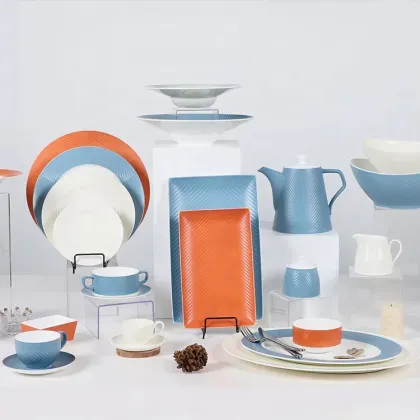 Unique Design Bone China Dinner Plate Sets - Porcelain Factory Wholesale