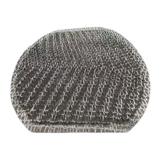 W Type Corrugation 0.19mm Nickel Wire Knitted Mesh for Hydrogen Production Electrolytic Cell
