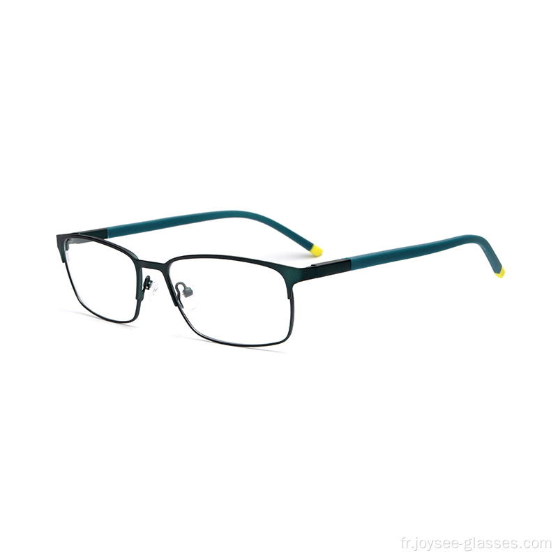 Cadre d'utilisation masculine Nouveau cadre optique des couleurs de mélange de lunettes classiques