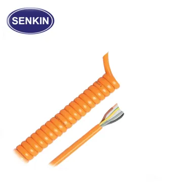 Oil Resistance TPU PU Spiral Extension Cable