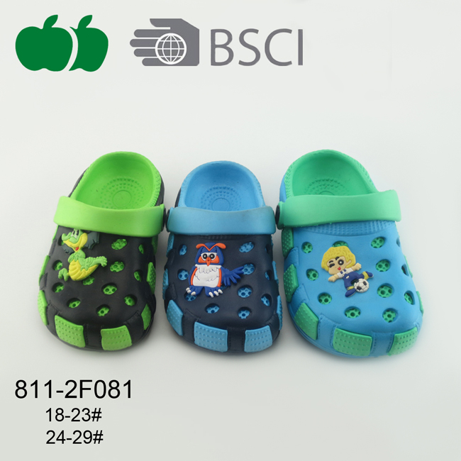 Popular Latest Soft Cute Kids Garden Clogs