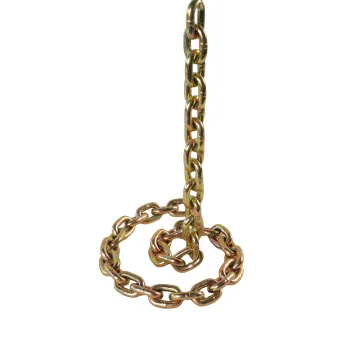 G80 Tie Down Load Chain with Eye Shortening Grab Hook