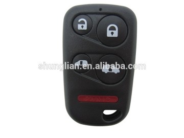 Top quality car key in key for 4+1 button flip key honda car remote key cover