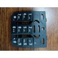 Teclado de silicona interphone