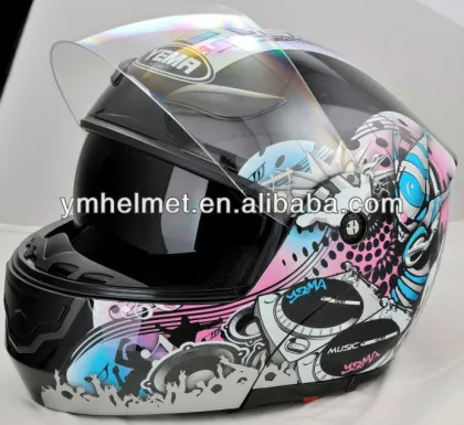 YM-921 double visors motorcycle helmet
