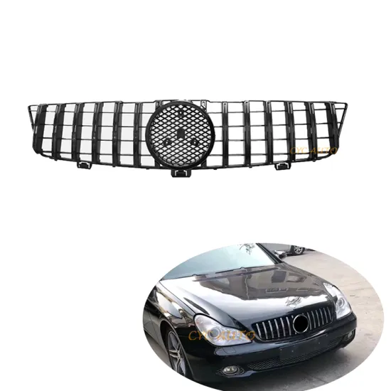 Hot Sale Facelift Front Bumper Grille GT Style for Mercedes Benz CLS CLASS W219 Coupe C219 2009-2011