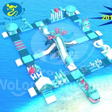 High Quality floating waterpark commercial water games park