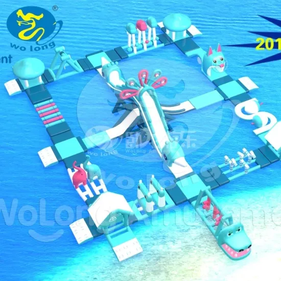 High Quality floating waterpark commercial water games park