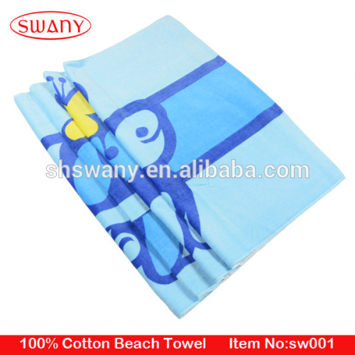 Reactive Print Velour Beach Towels For Promotion