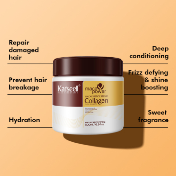 Karseell Custom Logo 500MLオーガニックディープ湿ったヘアトリートメント
