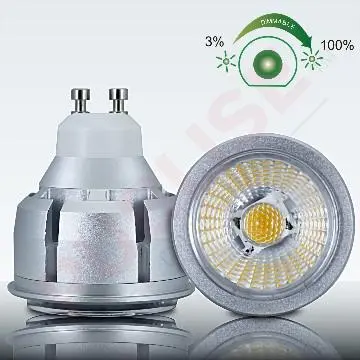 2013 charming LED GU10 spotlight  Series Dimmable  GU10 Cold forging