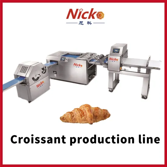 Automatic Bakery Machines Croissant Food Making Machine Croissants Maker Production Line