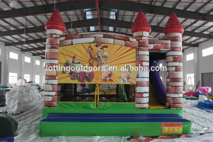 beautiful inflatable princess castle combo