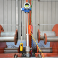 Insertion Type Electromagnetic flow meter with ball valve