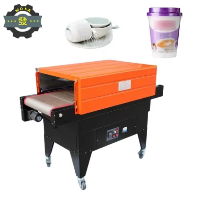 JIAHE 4525 Jet Shrink Machine: Plastic Film Tableware Sealing and Packaging Solution