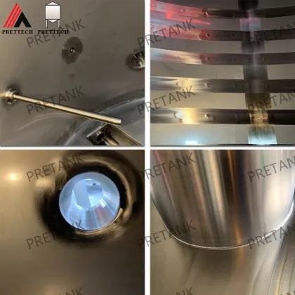 Stainless Steel Wine Fermenter Storage Tank 20000L for Wine Estates and Wineries